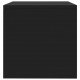 Sonata Noptiere, 2 buc., negru, 40x30x30 cm, lemn prelucrat