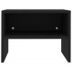 Sonata Noptiere, 2 buc., negru, 40x30x30 cm, lemn prelucrat