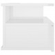 Sonata H Нощни шкафчета за стена 2 бр силен бял гланц 40x31x27 см