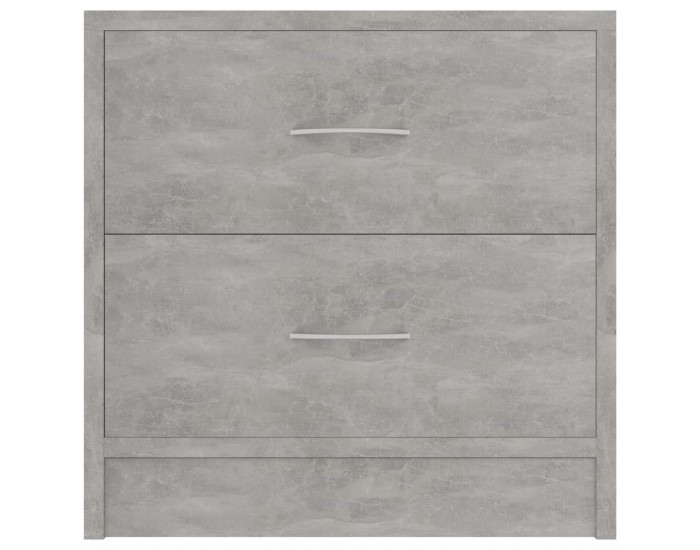 Sonata H Нощни шкафчета 2 бр бетоново сиво 40x30x40 см инженерно дърво