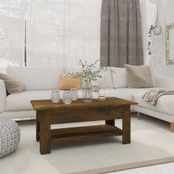 Sonata H Кафе маса, опушен дъб, 102x55x42 см, инженерно дърво - Măsuțe de living
