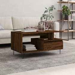 Sonata H Маса за кафе, кафяв дъб, 90x49x45 см, инженерно дърво - Măsuțe de living