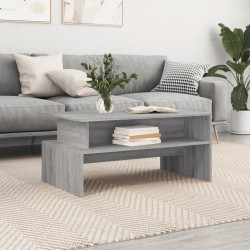 Sonata H Кафе маса, сив сонома, 90x55x42,5 см, инженерно дърво - Măsuțe de living