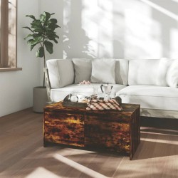Sonata H Кафе маса, опушен дъб, 90x50x41,5 см, инженерно дърво - Măsuțe de living