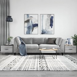 Sonata H Кафе маси, 2 бр, сив сонома, 50x50x40 см, инженерно дърво - Măsuțe de living
