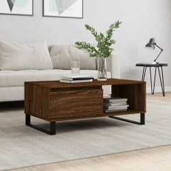 Sonata H Кафе маса, кафяв дъб, 90x50x36,5 см, инженерно дърво - Măsuțe de living