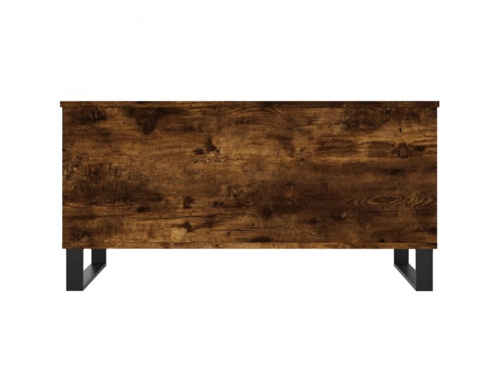 Sonata H Кафе маса, опушен дъб, 90x44,5x45 см, инженерно дърво