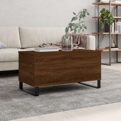 Sonata H Маса за кафе, кафяв дъб, 90x44,5x45 см, инженерно дърво - Măsuțe de living