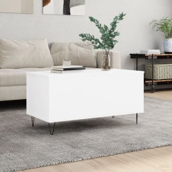 Sonata H Кафе маса, бяла, 90x44,5x45 см, инженерно дърво - Mese