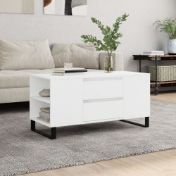 Sonata H Кафе маса, бяла, 102x44,5x50 см, инженерно дърво - Mese