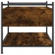 Sonata H Кафе маса, опушен дъб, 50x50x50 см, инженерно дърво