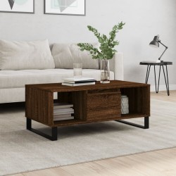 Sonata H Кафе маса, кафяв дъб, 90x50x36,5 см, инженерно дърво - Măsuțe de living