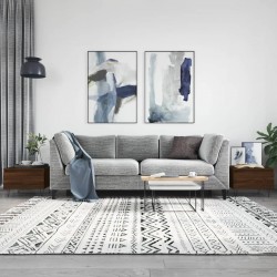 Sonata H Холни маси, 2 бр, Кафяв дъб, 50x46x35 см, инженерно дърво - Măsuțe de living