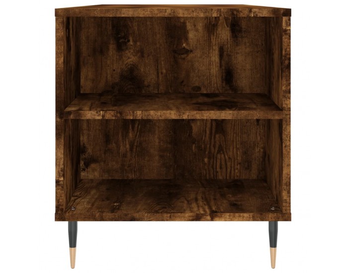 Sonata H Кафе маса, опушен дъб, 102x44,5x50 см, инженерно дърво