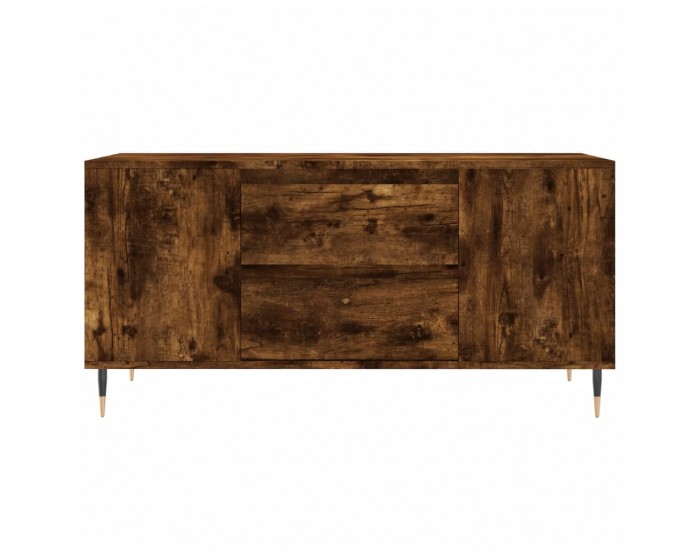 Sonata H Кафе маса, опушен дъб, 102x44,5x50 см, инженерно дърво
