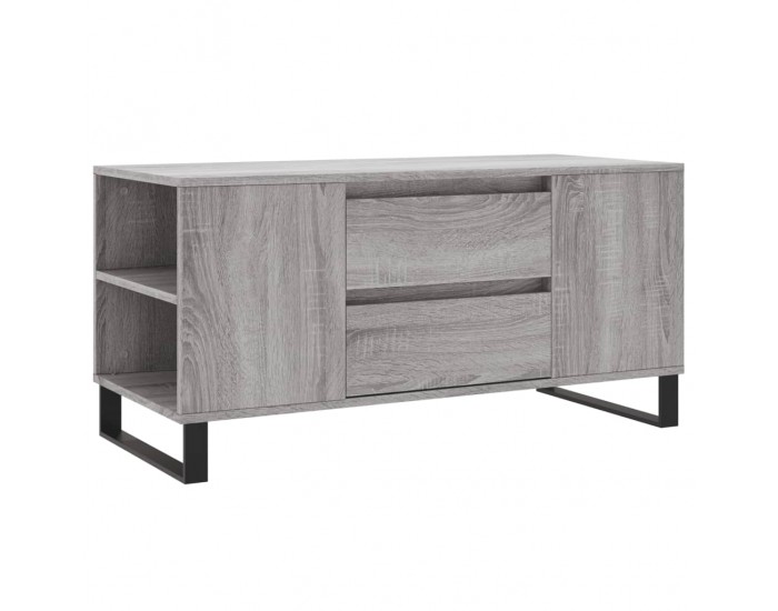 Sonata H Кафе маса, сив сонома, 102x44,5x50 см, инженерно дърво