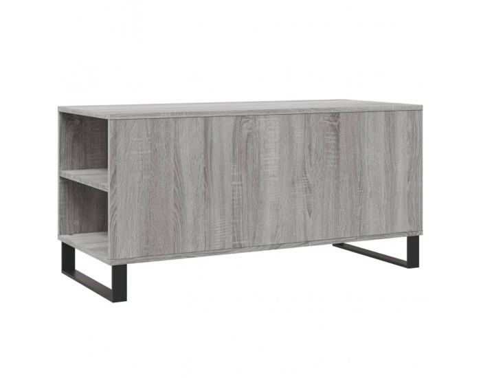 Sonata H Кафе маса, сив сонома, 102x44,5x50 см, инженерно дърво