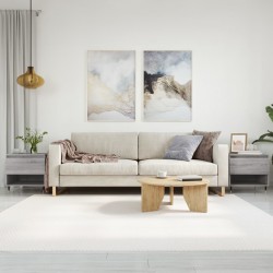 Sonata H Кафе маси, 2 бр, сив сонома, 50x46x50 см, инженерно дърво - Măsuțe de living