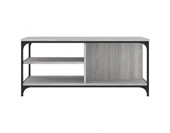 Sonata H Кафе маса, сив сонома, 100x50x45 см, инженерно дърво