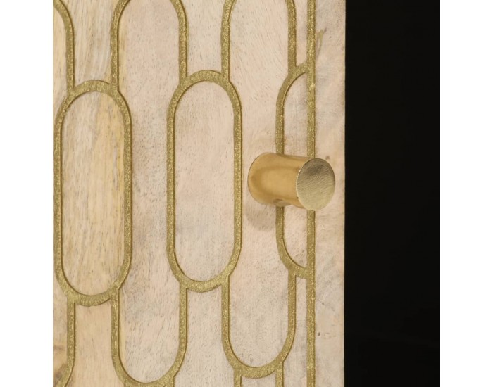 Sonata H Маса за кафе, 100x54x40 см, мангово дърво масив