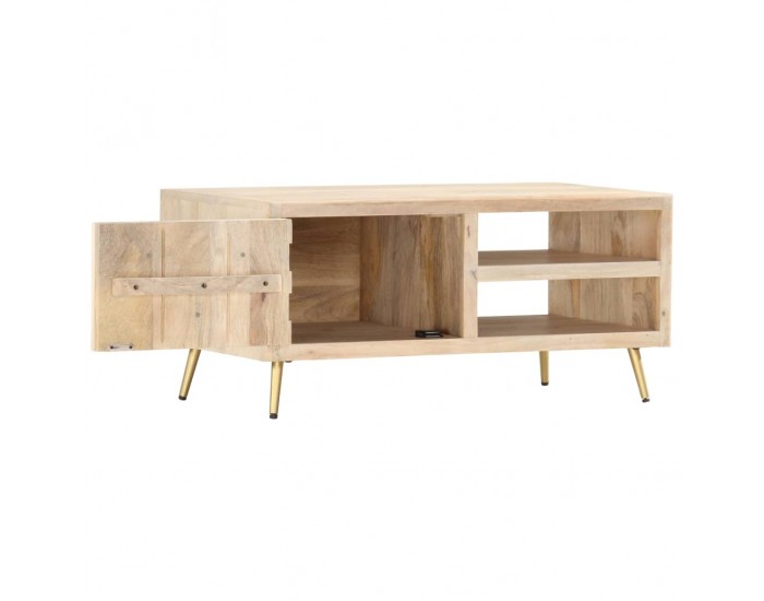 Sonata H Маса за кафе, 90x45x40 см, мангово дърво масив