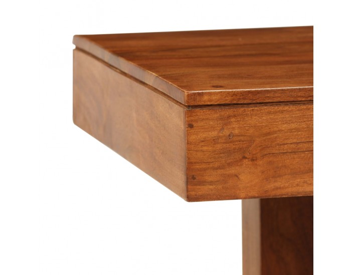 Sonata H Маса за кафе масивно акациево дърво с меден финиш 100x50x30 см