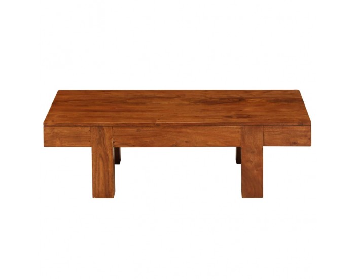 Sonata H Маса за кафе масивно акациево дърво с меден финиш 100x50x30 см