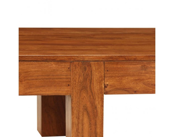 Sonata H Маса за кафе масивно акациево дърво с меден финиш 100x50x30 см