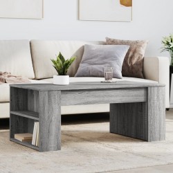 Sonata H Кафе маса, сив сонома, 102x55x42 см, инженерно дърво - Măsuțe de living