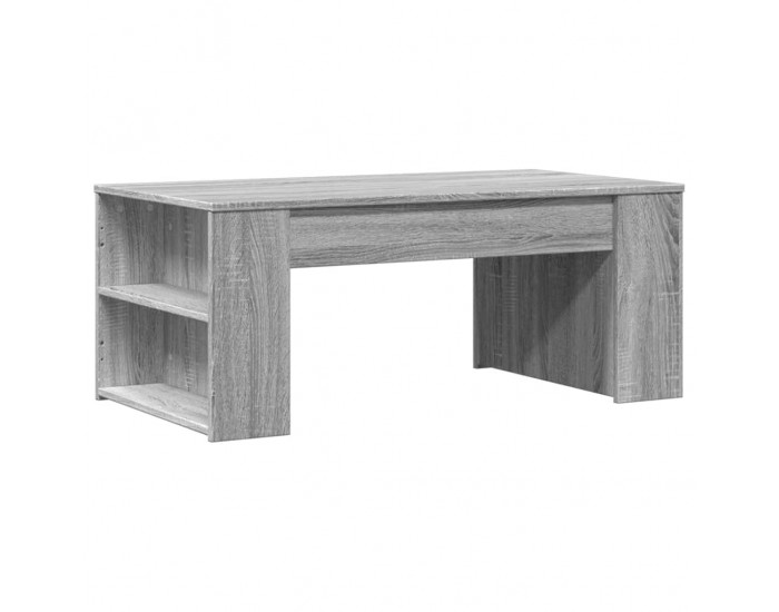 Sonata H Кафе маса, сив сонома, 102x55x42 см, инженерно дърво
