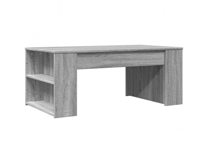 Sonata H Кафе маса, сив сонома, 102x55x42 см, инженерно дърво