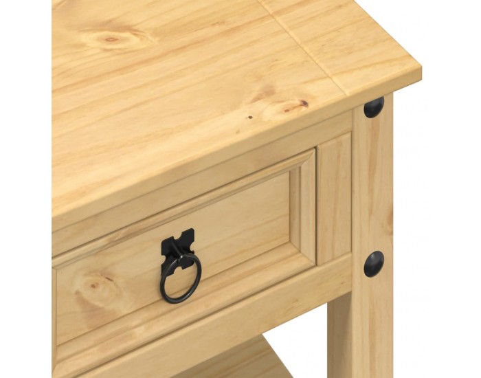 Sonata H Маса за кафе с чекмеджета Corona 85x50x45 см бор масив