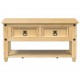 Sonata H Маса за кафе с чекмеджета Corona 85x50x45 см бор масив