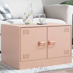 Sonata H Маса за кафе, розова, 67x50x44 см, стомана - Măsuțe de living