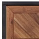 Sonata H Маса за кафе, 90x50x40 см, акация масив и МДФ