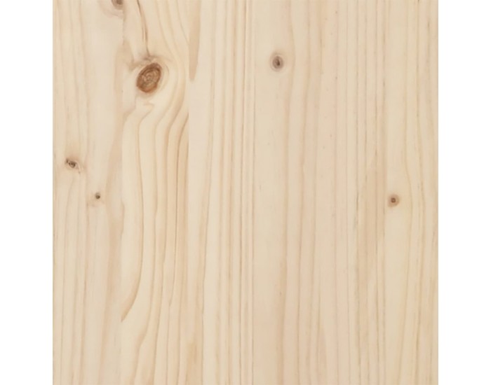 Sonata H Кафе маса Y-образна рамка 110x40x45 см бор масив и чугун