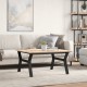 Sonata H Кафе маса Y-образна рамка 80x80x45 см бор масив и чугун
