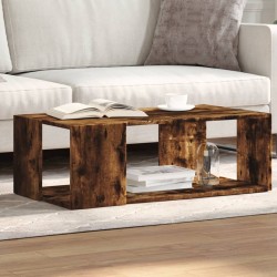 Sonata H Кафе маса, опушен дъб, 89,5x48x30 см, инженерно дърво - Măsuțe de living