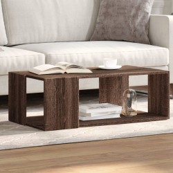 Sonata H Кафе маса, кафяв дъб, 89,5x48x30 см, инженерно дърво - Măsuțe de living