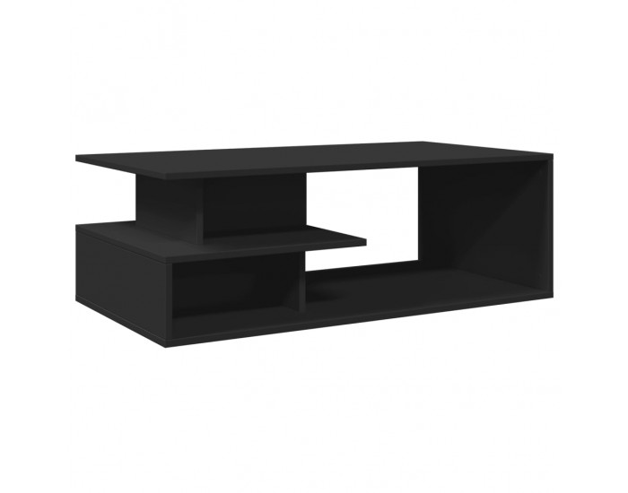 Sonata H Маса за кафе, черна, 102x55x35 см, инженерно дърво