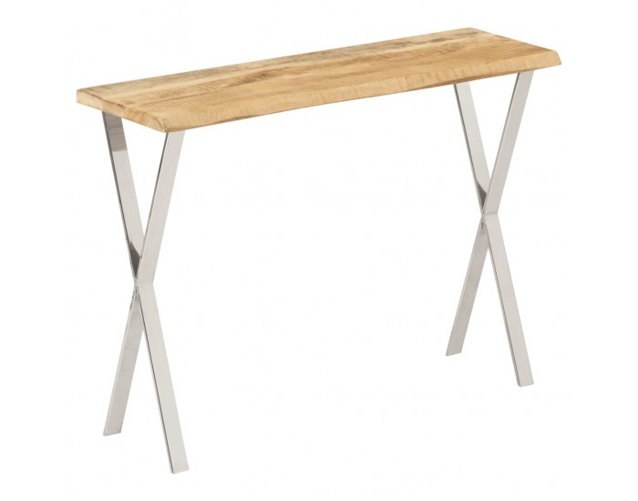 Sonata H Конзолна маса с жив ръб 105x33x76 см масивно мангово дърво