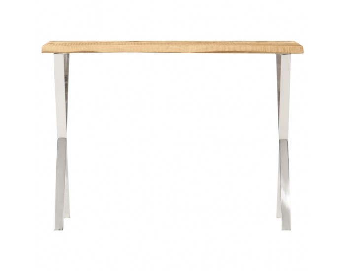 Sonata H Конзолна маса с жив ръб 105x33x76 см масивно мангово дърво