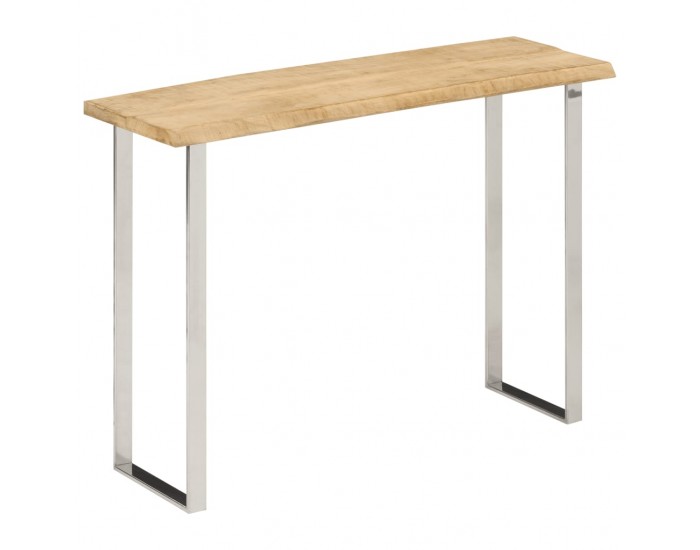 Sonata H Конзолна маса с жив ръб 105x33x76 см масивно мангово дърво