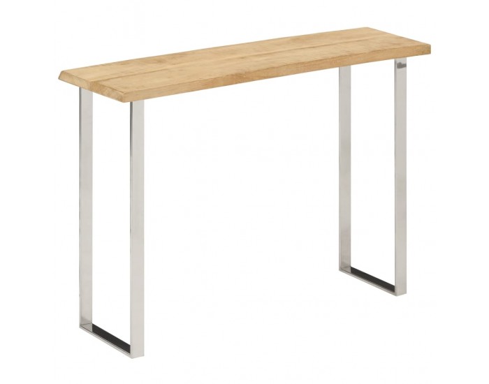 Sonata H Конзолна маса с жив ръб 105x33x76 см масивно мангово дърво