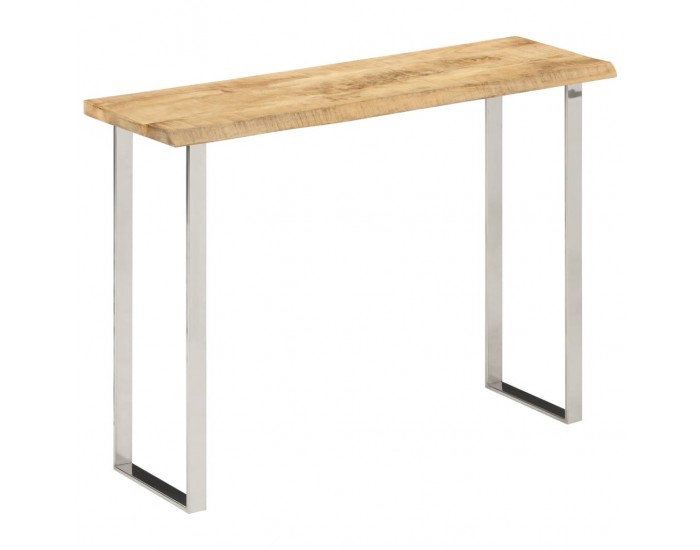 Sonata H Конзолна маса с жив ръб 105x33x76 см масивно мангово дърво