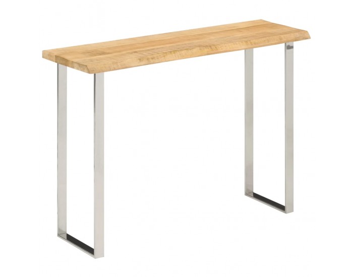 Sonata H Конзолна маса с жив ръб 105x33x76 см масивно мангово дърво