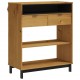 Sonata H Бар маса FLAM 92x45x110 см борово дърво масив
