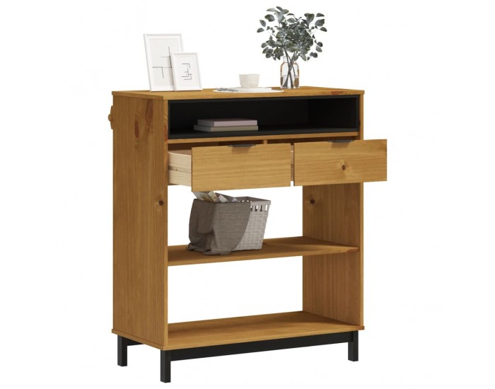 Sonata H Бар маса FLAM 92x45x110 см борово дърво масив