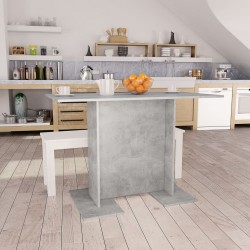 Sonata H Трапезна маса, бетонно сива, 110x60x75 см, инженерно дърво - Mese de dining