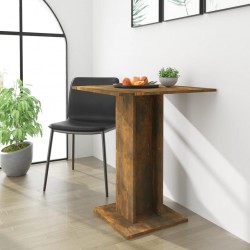 Sonata H Бистро маса, опушен дъб, 60x60x75 см, инженерно дърво - Mese de dining